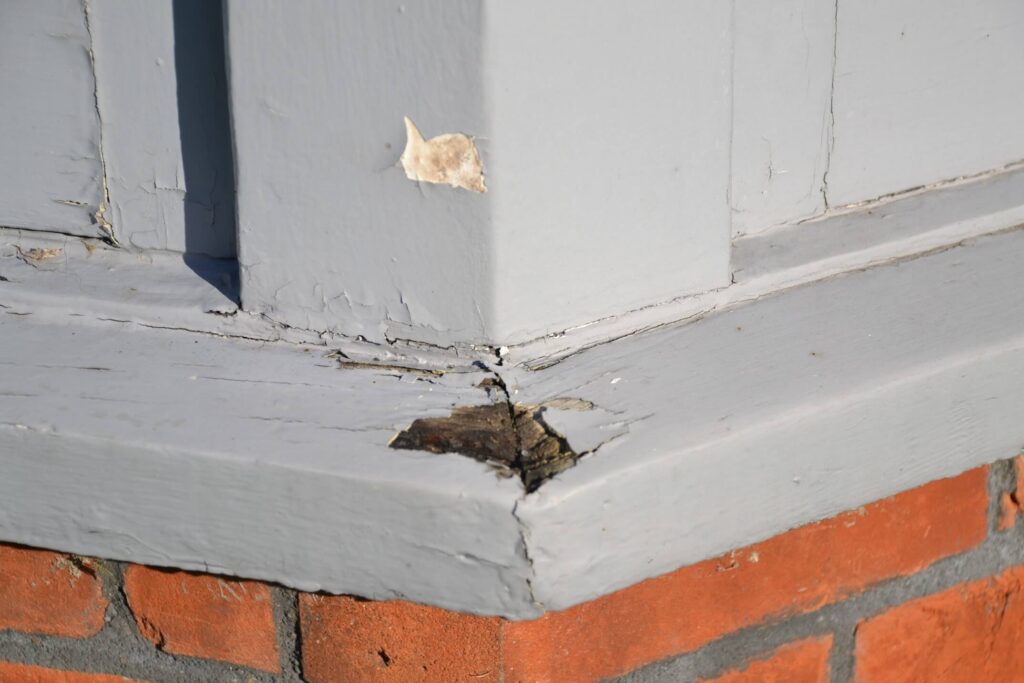 window sill rot repair Bristol
